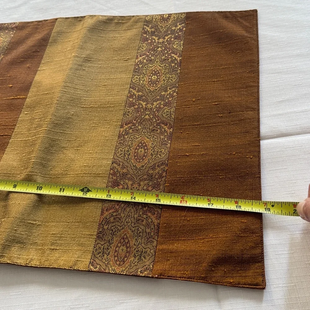 Crate&Barrel Bronze Placemats x5